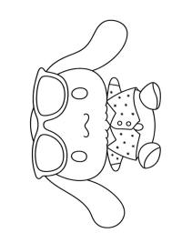 Cinnamoroll con occhiali