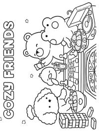 Cozy Friends giocano