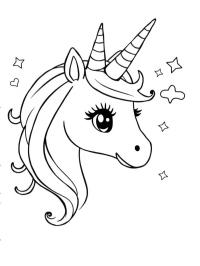 Testa di unicorno