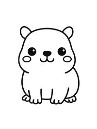 Capibara Kawaii