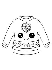 Maglione natalizio Kawaii