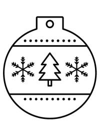 Pallina di Natale per bambini