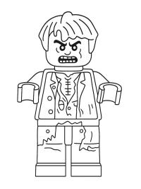 Minifigure LEGO Zombie