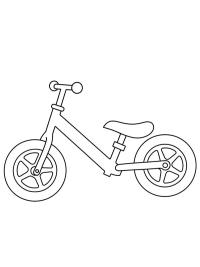 Bicicletta senza pedali