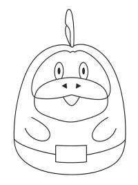 Pokémon Fuecoco Squishmallows