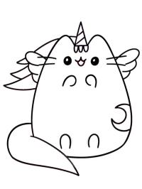 Pusheen unicorno