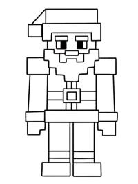 Babbo Natale Minecraft