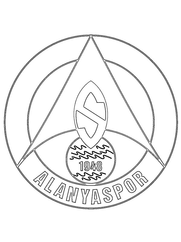 Alanyaspor disegno da colorare