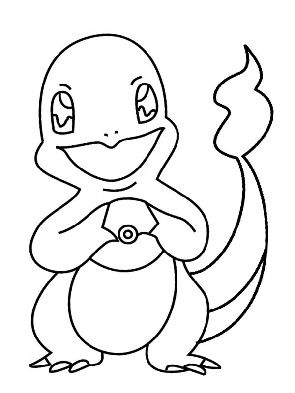 Charmander disegno da colorare