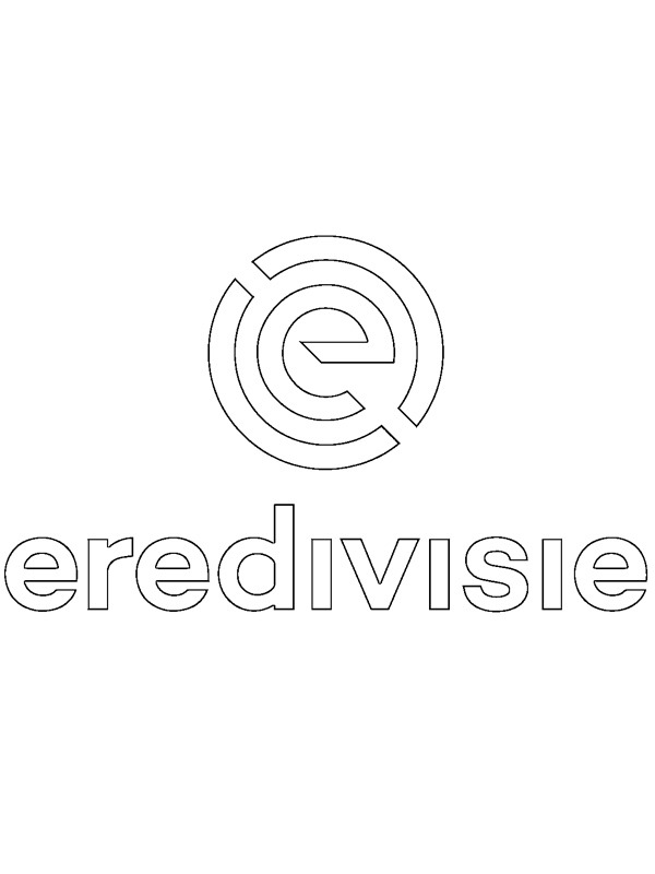 Logo Eredivisie disegno da colorare