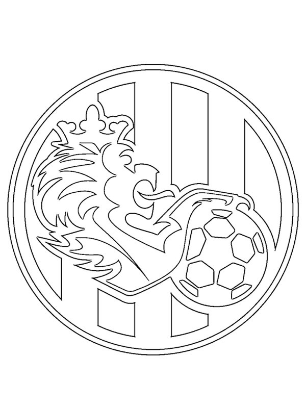 FC Hradec Králové disegno da colorare