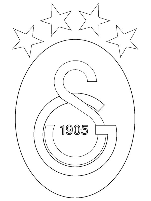 Galatasaray SK disegno da colorare