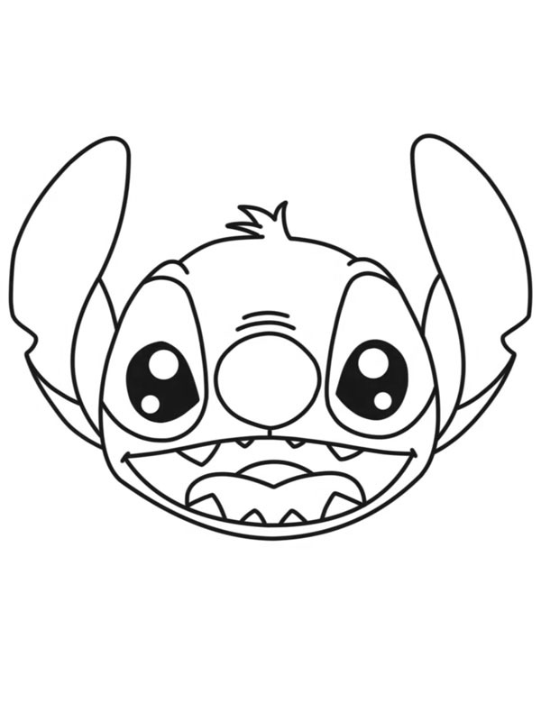 Stitch disegno da colorare