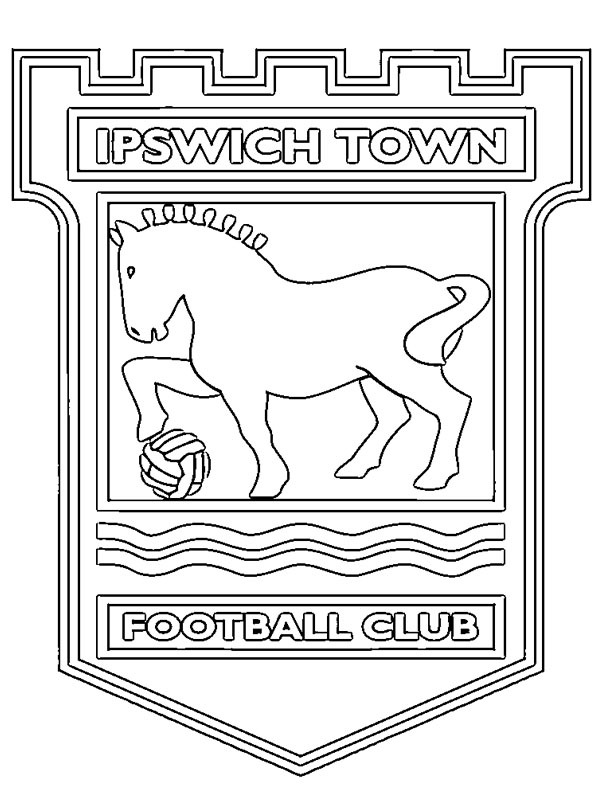 Ipswich Town FC disegno da colorare