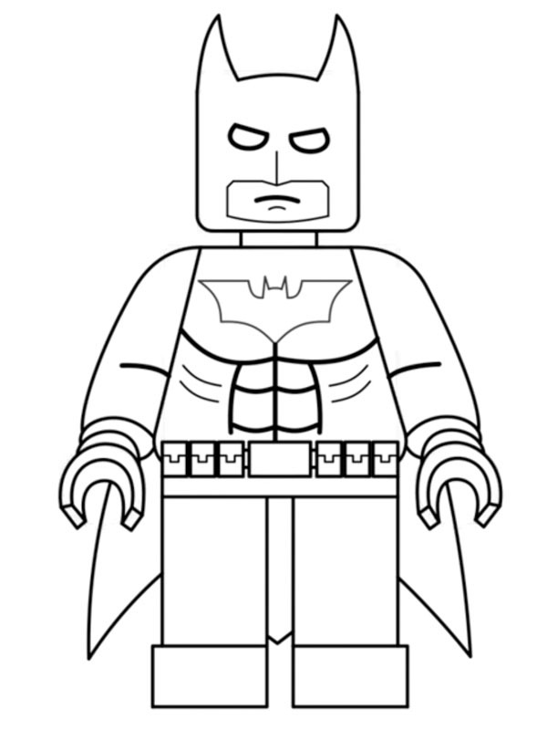 LEGO Batman disegno da colorare