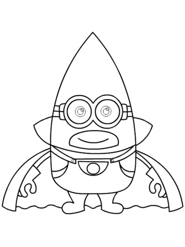 Mega Minion Gus disegno da colorare