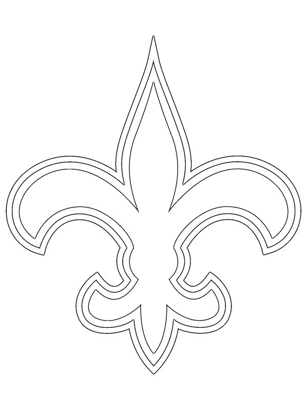 New Orleans Saints disegno da colorare