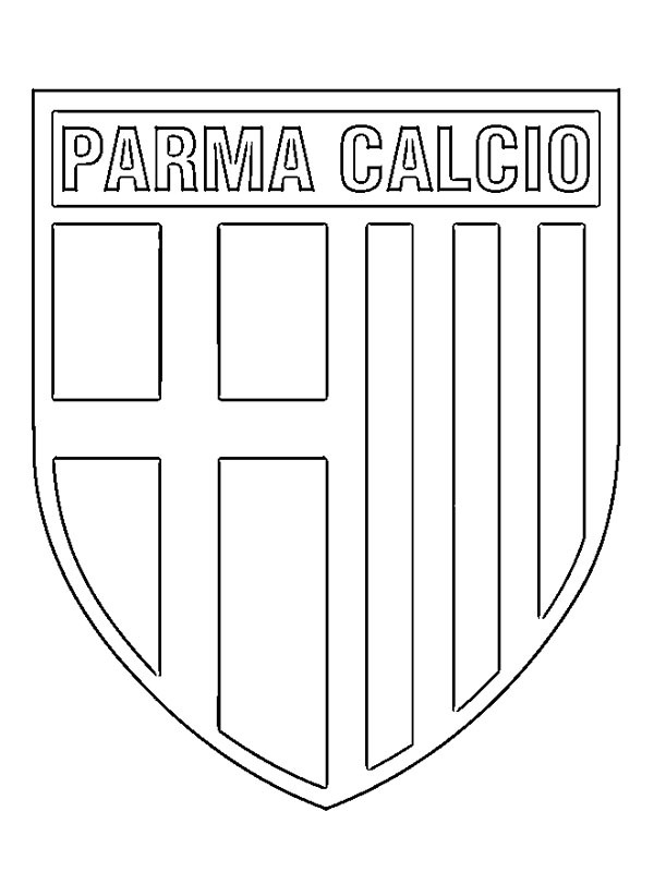 Parma Calcio 1913 disegno da colorare