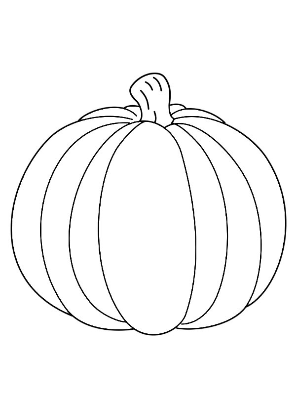 Zucca disegno da colorare