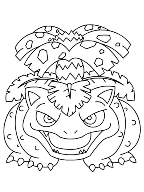 Venusaur disegno da colorare