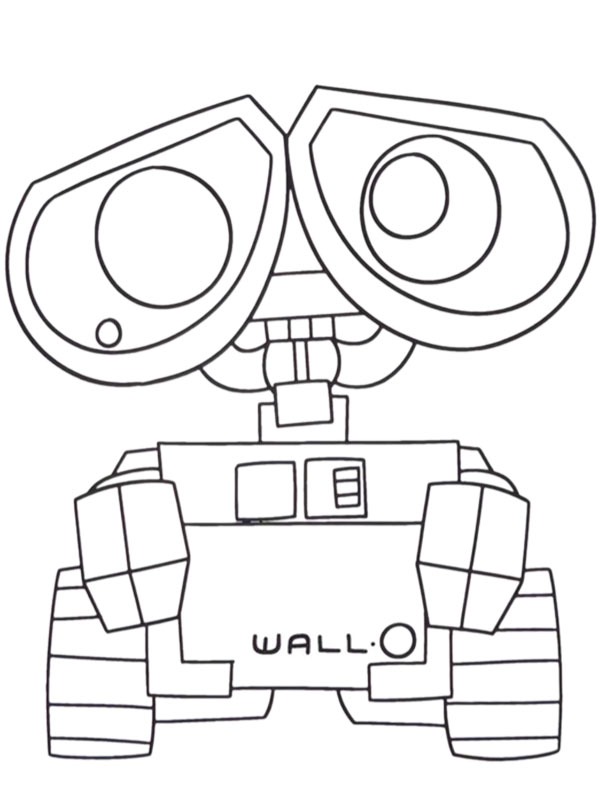 WALL•E disegno da colorare